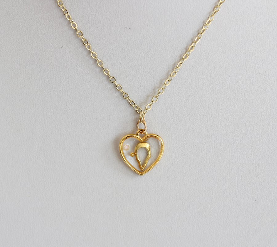 Heart pendent 