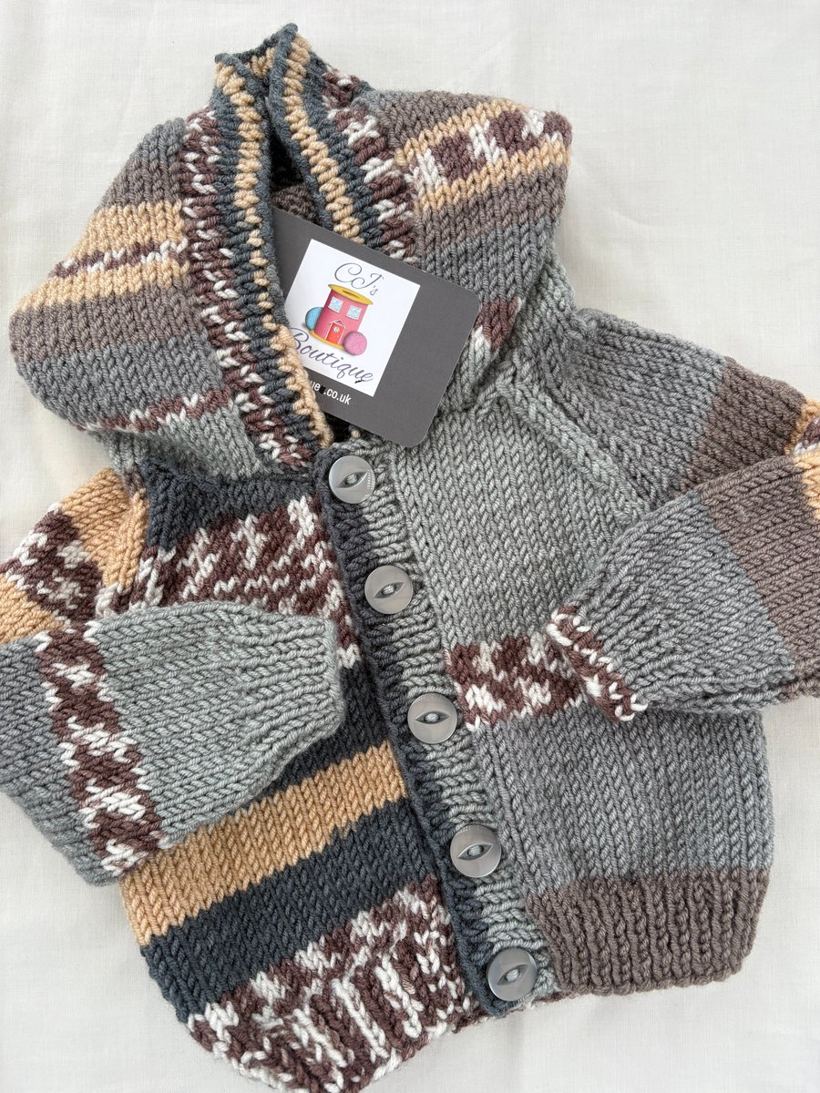 Boys Hooded jacket 0-3 month