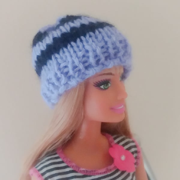 KNITTING PATTERN PDF Cosy Beanies for Doll