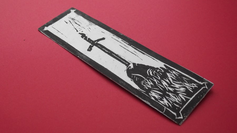 Sword in the stone bookmark