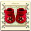 Embroidered Red Shoes