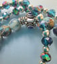 Handmade Three Strand Stack Jasper Bracelet  - Image 6