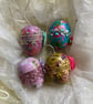4 pretty decorated Easter eggs - Image 2