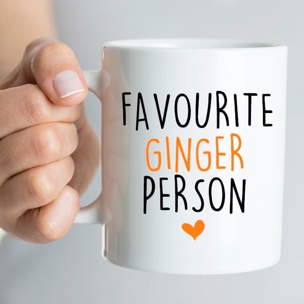 Gift for ginger, Funny Mug, Birthday gift, anniversary gift, funny mug gift, Gin