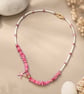 Pretty in Pink Coastal Starfish Necklace