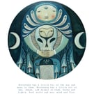 Light and dark  A5 limited edition print