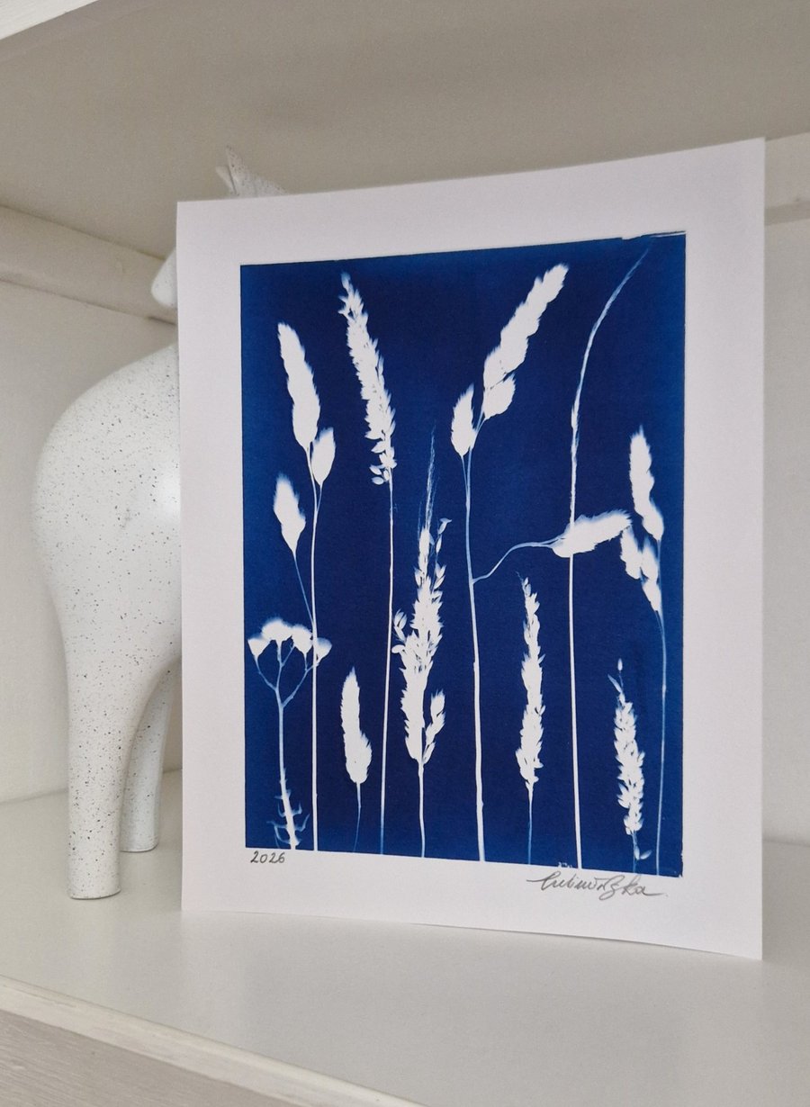 Cyanotype Botanical Print No. 1