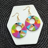 Wooden Painted Earrings - Custom Chris