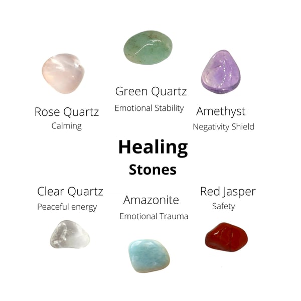CRYSTALS FOR HEALING, Stress Relief, Anxiety Relief, Sleep, Emotional Balance, 