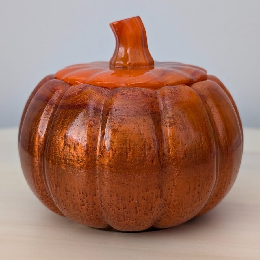 Resin Pumpkin Pot