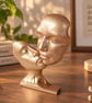 Gold Plaster Lovers Embracing Couple - Image 3