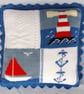 Seaside Cushion Cover PDF Knitting Pattern - Image 1
