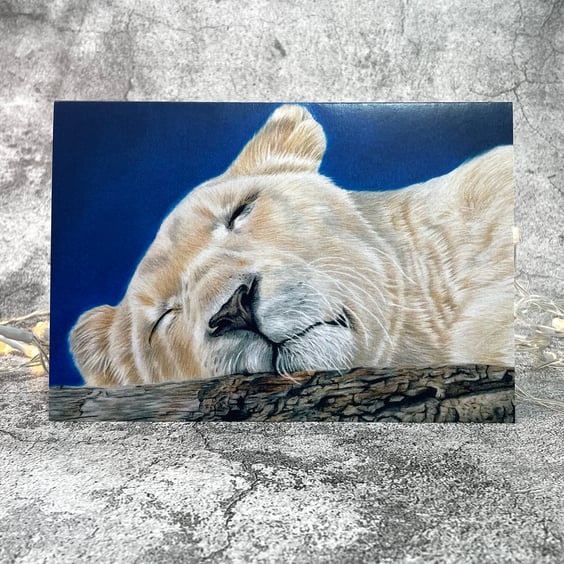 "Rise Again" Blank Greetings Card Printed from Original Art