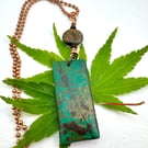 Japanese Maple Print Leaf Pendant