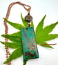 Japanese Maple Print Leaf Pendant - Image 1