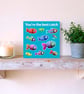 Fish Valentines Card - You're the Best Catch - Funny Anniversary or ...