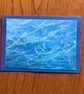Handmade photo card of original art ' Capturing Water'