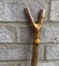 Handmade Thumb Stick - Hazel Driving & Herding Stick Lightweight & Strong Cattle - Image 2