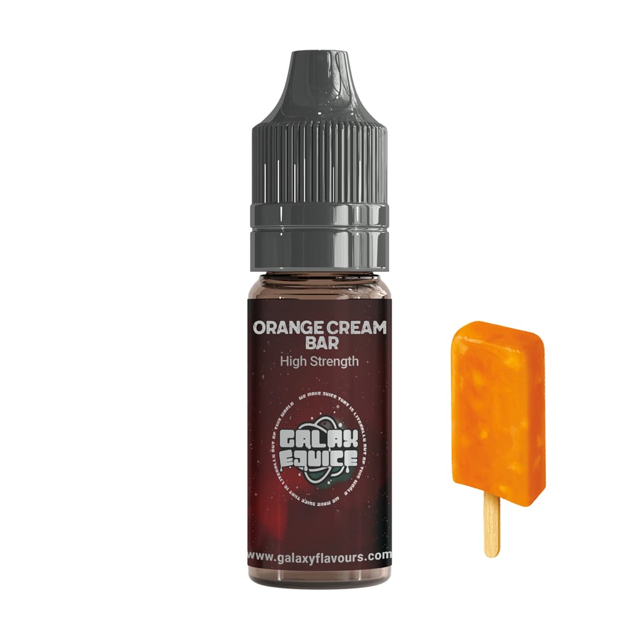 Orange Cream Bar High Strength Professional Flavouring. Over 250 Flavours.