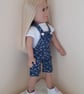 KNITTING PATTERN PDF White T Shirt for Doll - Image 2