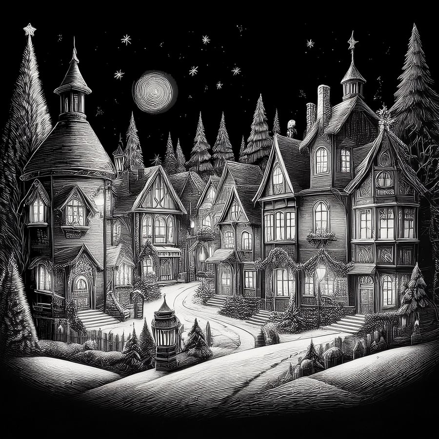 laser engraved slate coaster x-mas design no: 32