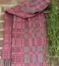 Handwoven Cotton and Alpaca Scarf