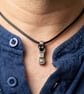 Single Link Bike Chain Necklace, Unisex, Gift for cyclists and mountain bikers