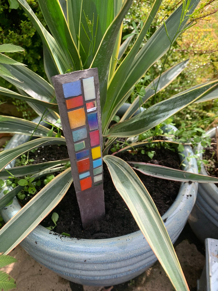 Available Now! Mosaic Plant Pot Decoration