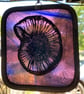 Ammonite stained glass light catcher  - Image 3