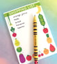Magnetic Shopping List Notepad For Groceries - Image 2