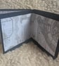 Small journal in red, black and white patterned 'elegance' paper - Image 5
