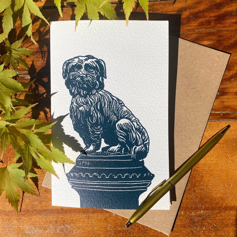 'Greyfriars Bobby' greetings card