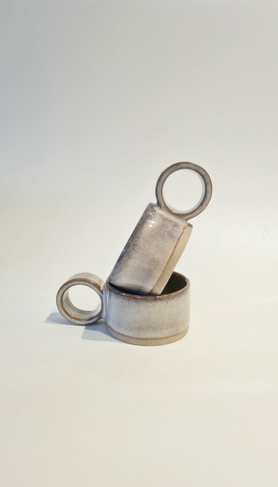 Espresso cup handmade Violet