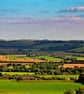 South Downs Beacon Hill Hampshire England Photograph Print - Image 1