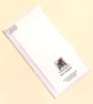 Rat Christmas Card - tall red and green card with festive rats L-XRG - Image 4