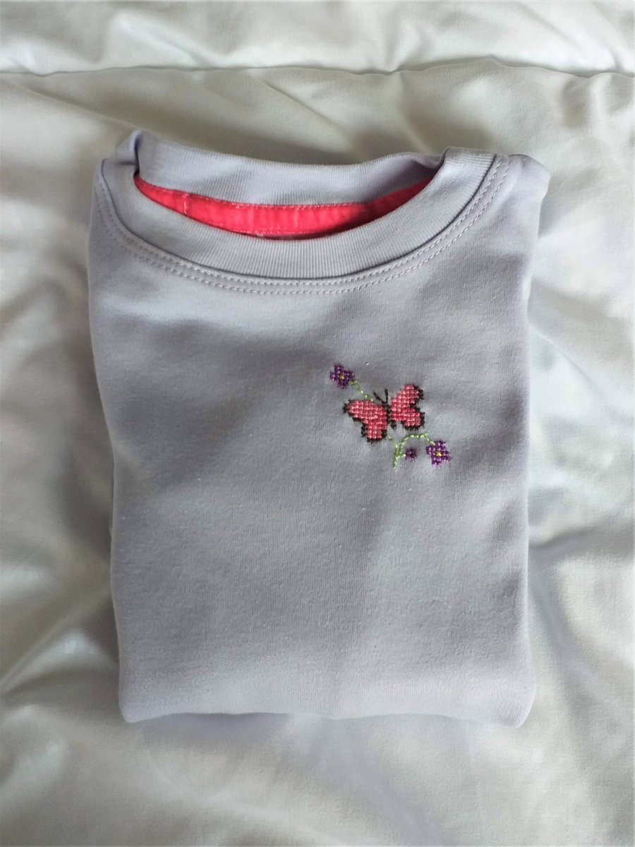 Butterfly Long-sleeve T-shirt Age 4
