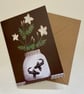 Jasmine, blank greetings card  - Image 2