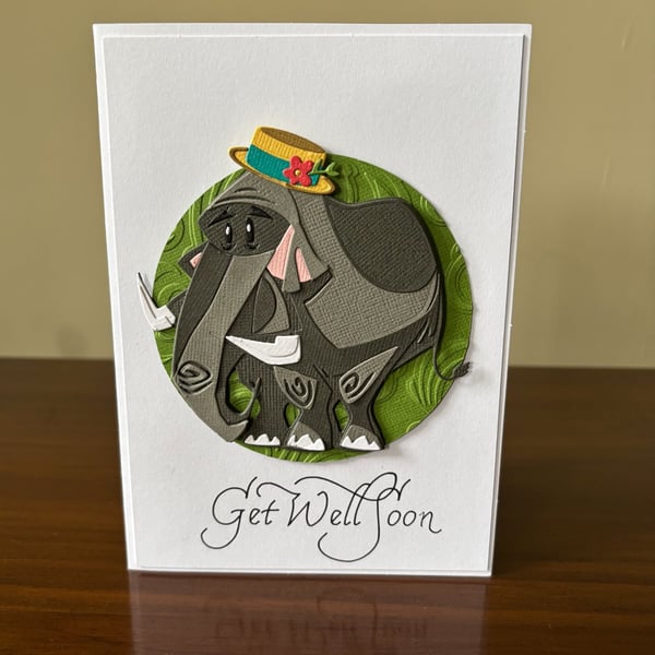 Wishing you well From Eric the Elephant