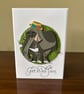 Wishing you well From Eric the Elephant