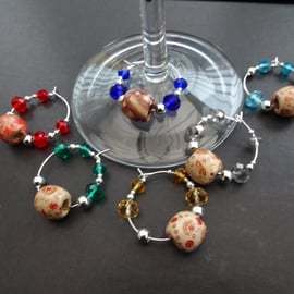 Wine Glass Charms   (free UK postage)