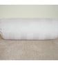 Bolster Pillow Cover 6x16 White Stripes Cotton Sateen Round Cylinder Neck Roll - Image 2
