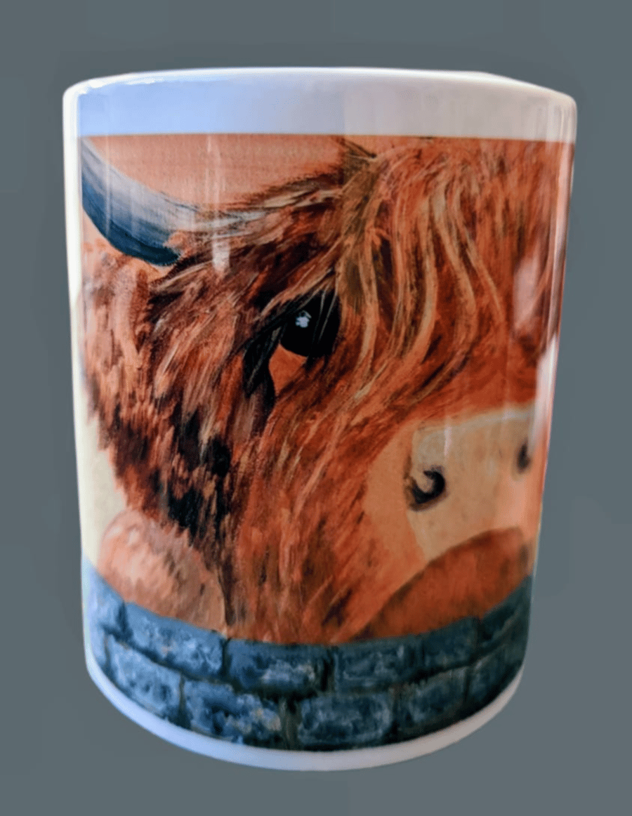 George Highland Cow Mug