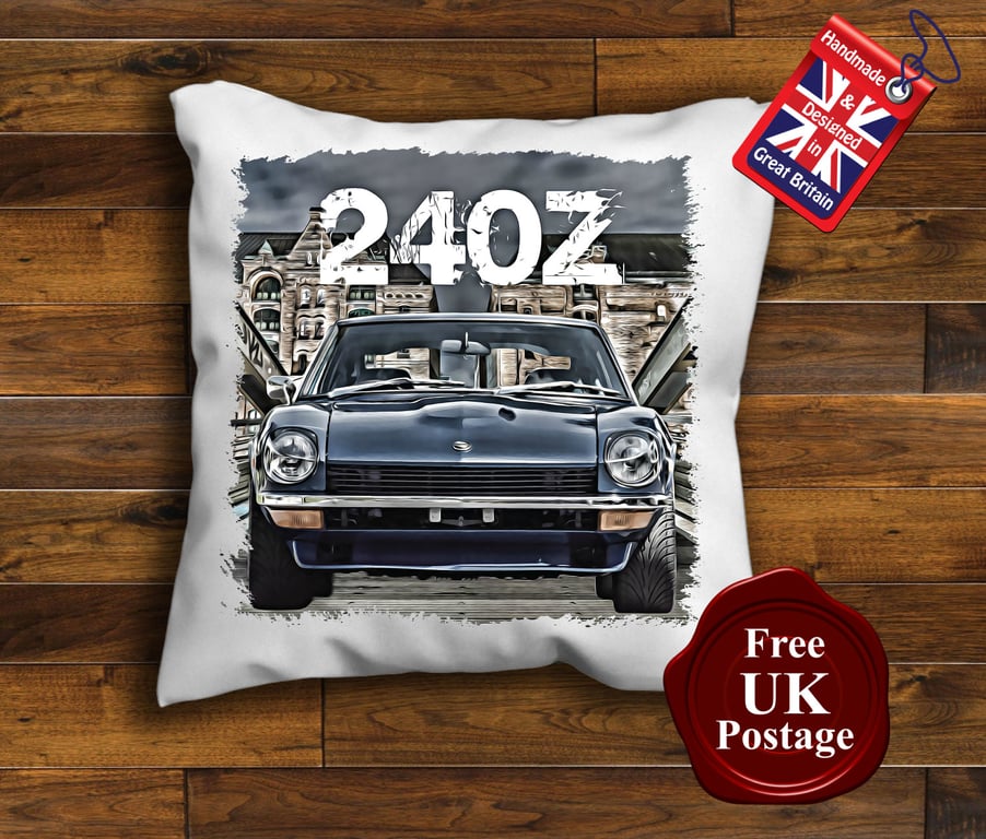 Nissan 240Z Cushion Cover, Choose Your Size