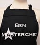 Personalised Cotton Kids Apron (9-12 yrs): Star Baker, Football, Cupcake, gaming - Image 3