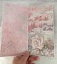 Pink Gingerbread Christmas Card - (112) Handmade Layered Card - Image 2