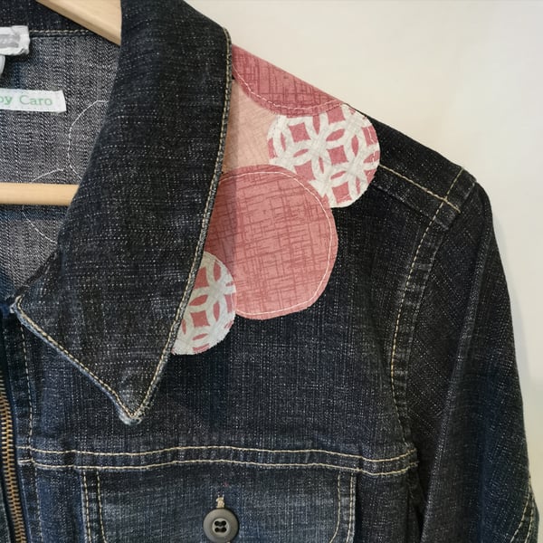 Up-cycled denim jacket