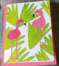 A6 Flamingo Greeting Card - Image 3
