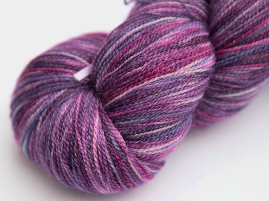SALE - Bouquet - Superwash merino bamboo laceweight yarn