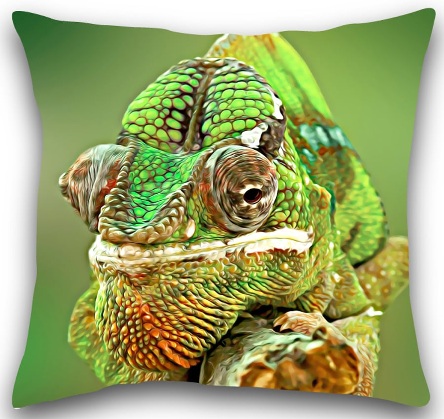 Chameleon Cushion Chameleon Pillow 