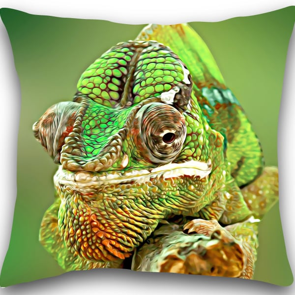 Chameleon Cushion Chameleon Pillow 